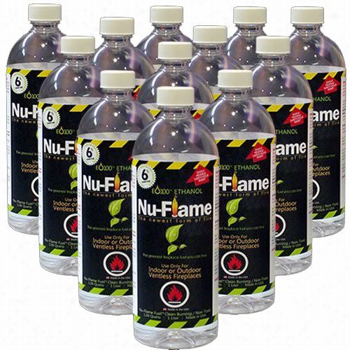 Nu-flame Nf-bioth12l 12-1 Ilter Bottles Ethanol Fuel