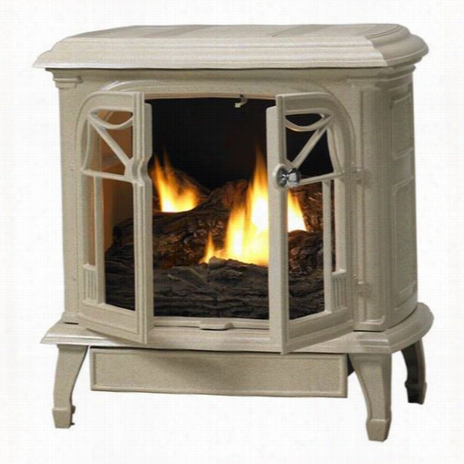 Superior Fireplaces Cisaw-svyd18n Vent Free Gas Found Iron Stove In Antique White