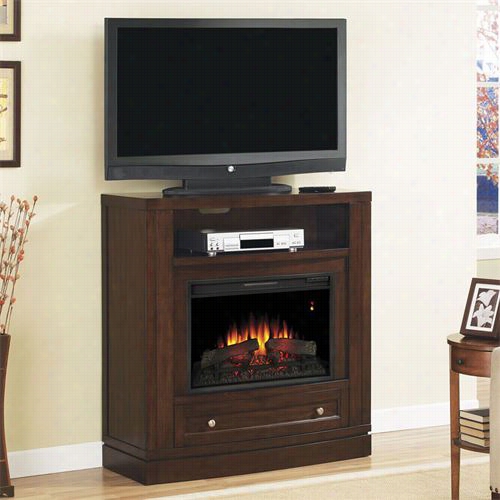 Classic Flame 26de6439-c247 Wesleyan Electric Frieplace Media Console In Meridan Chery