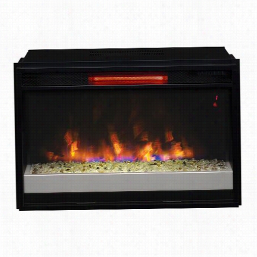 Classic Flame 26ii310grg-201 Electric Insert 26"&quoot; Infrared Spectrafire More Contemporary With Safer Plug In Bl Ac K