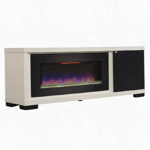 Classic Flame 47imm4931-t406 Brickell Infrared Media Mantel In Antique White