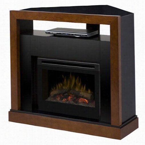 Dimplex Gds25--5309wn Tanner Media Console  Marked By ~ity Fireplace In Espresso With Log Set
