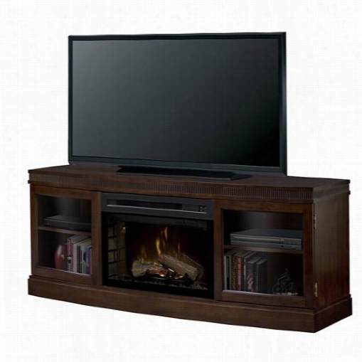 Dimplex Gds25hl-1021bw Wickford Lightning-like Fireplace Media Solace In Burnished Walnut With Realogs