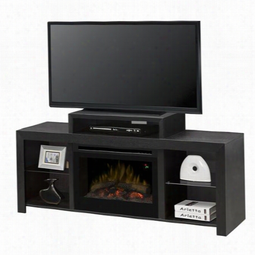 Dimplex Gds25l-1441kn Beasley Electric Fireplace Media Solace In Brown W Ith Log Set