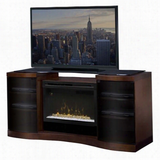 Dimplex Gds33hg-1246 Acton Leectric Fireplace Media Console With Acrylic Ice