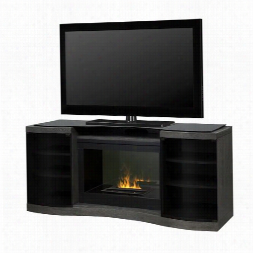 Dimplex Gos4c0-1499sc Quintus Electric Ifreplace Media Console I Nsilver Charcoal