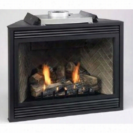 Empire Ease Systems Dvd36fp31 Deluxe 36"" Direct Vent Fireplace With Millivolt Control