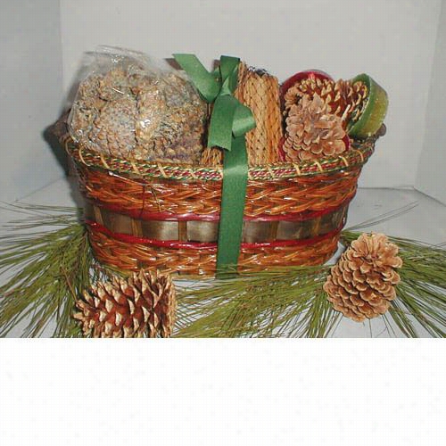 Goods Of The Woods 10304 Mediiu Oval Basket With Rope Band