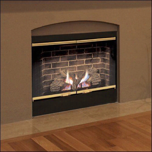 Splendid 400bbvnsc Bbv Series 36"" Slim Line Natural Gas Raddiant Face B-vent Fireplace With Standi Ng Pilot Nad Sgnaturre Command Control