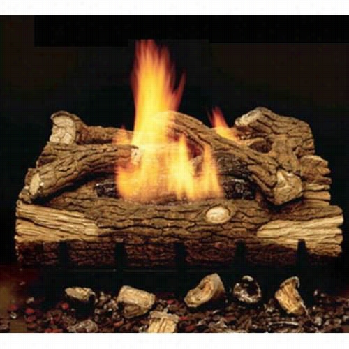 Maje Stic Eyf30-r-eyyf24 30"" Mountain Oak 4 Iecse Multi Log Set Quick Perception  H Millivolt Control 36,000 Btu Eyf 24 Burner