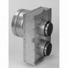 Metalbest 4dt-ctb 4&uot;" X 6-/58"&quoot; Direct-temp Co-linear End Box Withh Basepltae