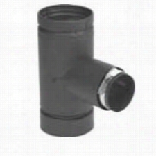 Metalbest 4vp-3at 4"" Vp Pellet Pipe Adjustable Tee With Tee Cap