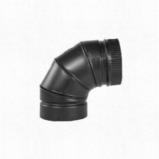 Metalbest Dsp7e9-1 Dsp 7""dia 90 D Egree Elbow Double W A Ll Stve Pipe