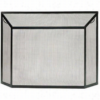 Minuteman S-54l 44"&q Uot;w X 33""h Spark Guard Screen In Graphite