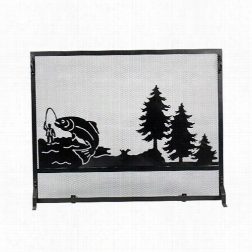 Minuteman S33-3380 Big Fish Fireplace Screen