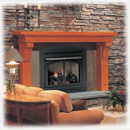 Monessen Mcuf336d-r 36"" Magnum Firebo Xwith Refractory Herringbone Firebricj