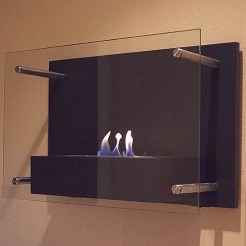 Nu-flame Nf-w4raa Radia Ethanol Wall Mounted Fireplace