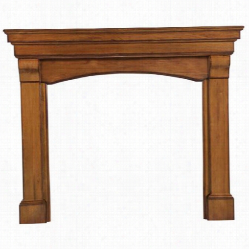 Pea Rl Mantels 195-4850 Bluee Ridge 48"" Wood Fireplace Mantel In Old Birch