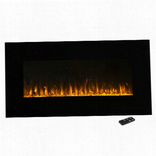 Trademark Fireplaces  80-2000a-36 36"" Led Fire And Ice Electric Fireplace By The Side Of Remote