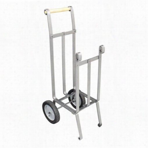 Vogelzang Lc-37 Heavy Duty Firewood Cart In Attractive Natural Iron