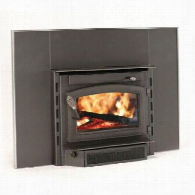 Vogelzang Tr004 Colonial 1099 Sq. Ft. Wood Stove In Metallic Insert With Blower