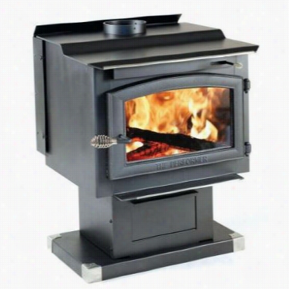 Vogelzang Tr009 Performer 2200 Sq. Ft. Forest Stove In Metallic With Blower