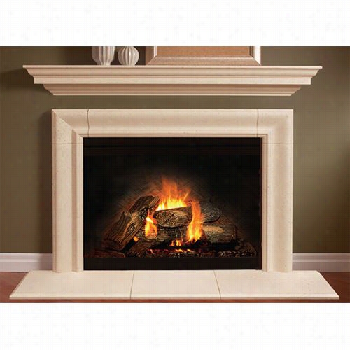 Balmer Mantels 4141-tc Thincast Stone Fireplace Mantel Shelf