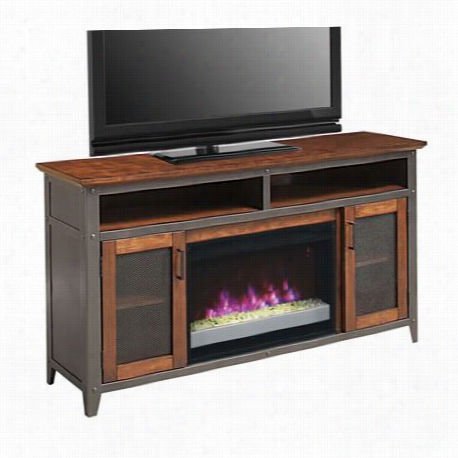 Classic Flame 26mm4964-c296 Landis Media Fireplacemantel In Old World Brown