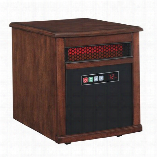 Classic Flame 9hm9342-c299 Duraflame 1500w Infrared Quartz Electric Portable Heater In Cherry