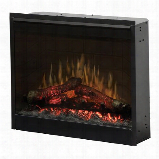 Dimplex Df2608 26"" Self-trimming Pulg-in Firebox With Log  Set