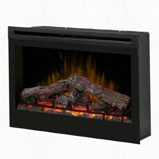 Dimplex Df3033st 33"" Self-trrimming Landscape Firebox With Log Set