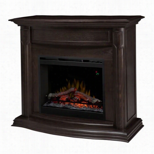 Dimplex Dfp26l-1480es Gwendolyn Electric Fireplace In Espre Sso With Log Set