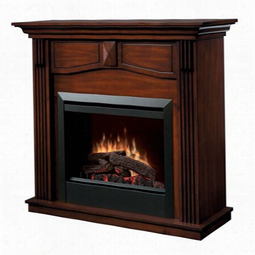 Dimplex Dfp4765bw Hol Brook Electric Fireplace In Burnished Walnut