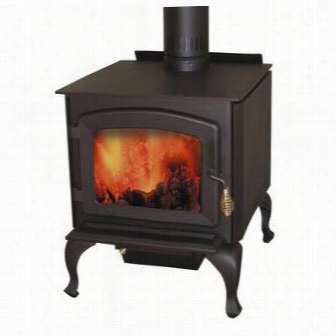 Drolet Db03071 Legen Wood Stove On Legs With Blower  Included