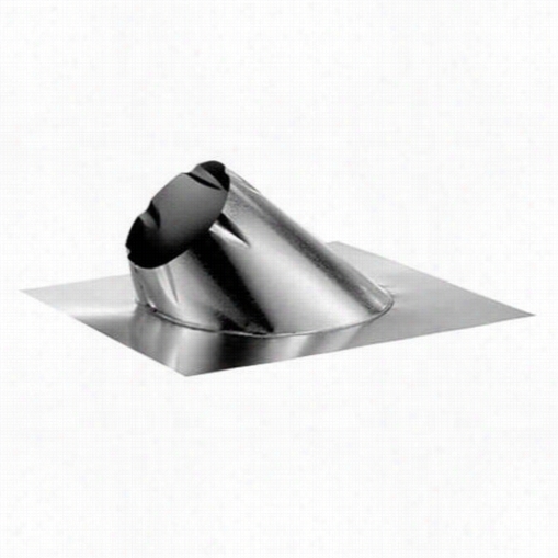 M&g Duraven 12dt-f6 Duratech 12"" Class A Chimney Pipe Adjustable Roof Flashing Against 0/12 - 6/12 Pitch