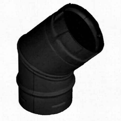 M&g Duraven 3pvp-e45b 45 Elbow Black