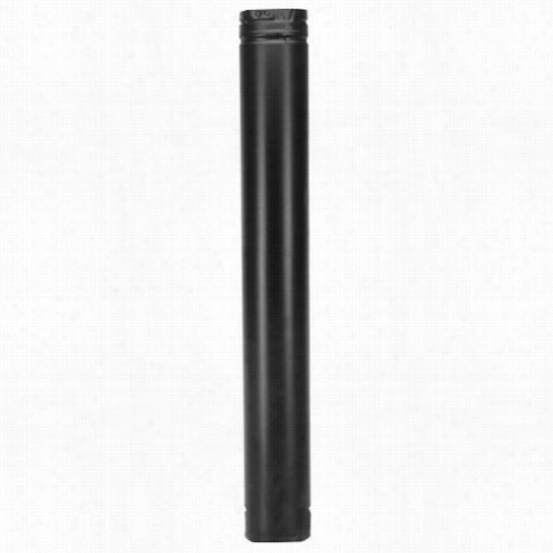 M&g Duravent 4pvp-24b 24"&quuot; Straight Length Pipe Black
