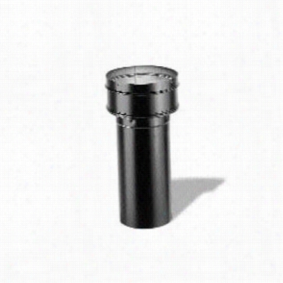 M&g Duravent 6dbk-xs 6"" - 8"" Single Wall Stovepipe Slip Increaser In Black