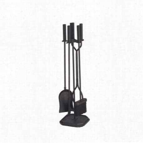 Minuteman X810842 Contemporary 4 Tool Fires Et In Black With Square Base