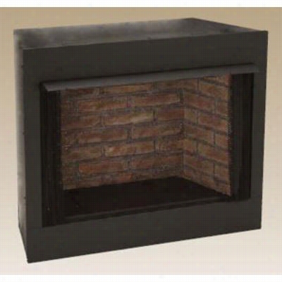 Monesseen Gruf32c-f Circulating Firebox Through  Radiant Clean Face, 32"" Opening With Cottags Clay Firebrick Standard