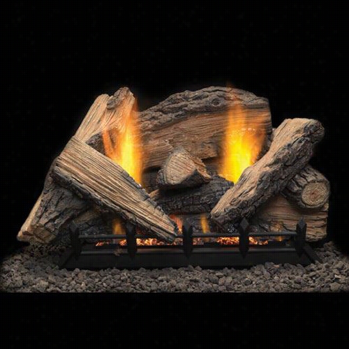 Monessen Sc24-r 24"" 10 Piece Stony Creek Refractory Log Regulate For Natural Blaze Vf 42"" Burner