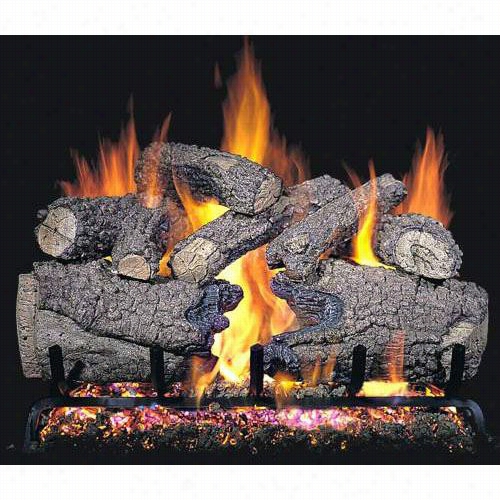 Peterson Real Fyre Chfg45 Charred Forest Vented Log Sets With G45 Triple T Burner