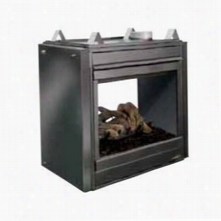 Superior Fireplaces Edvstne-b Ellite Black Interir Electric Ignition Order Vent  Fireplace