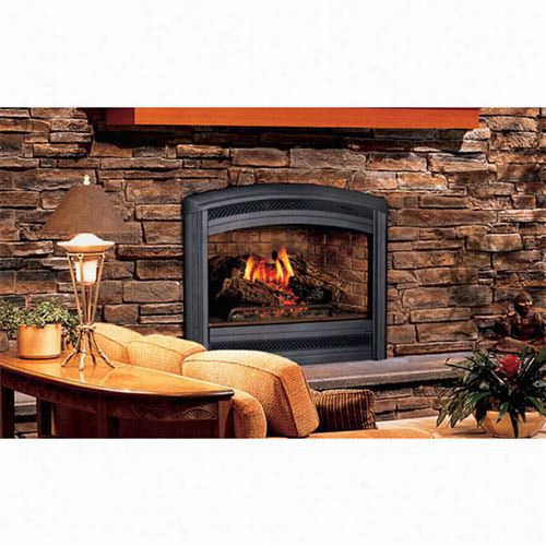 High Fireplaces Lss35c Spectra Series 35&quuot;" Top Direct Vent Electrpnic Ignition Fireplace