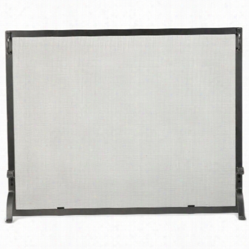 Woodfield  612225 Natural Vintage Iron Fireplace Spark Screen