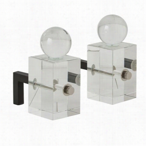 Arteriors 9106 Loyd Andirons - Pair