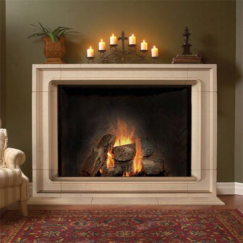 Balmer Mantels 41157-tc Liberty Se Thincast Stone Mantel