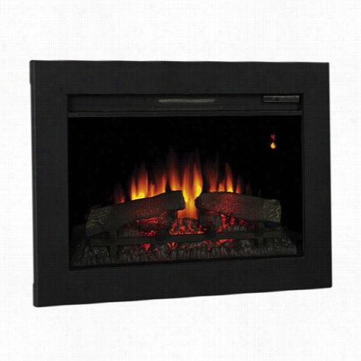 Classic Flame 26ef031grp Lightning-like Insert 26"" Spectrafire Puls With Safer Plug In Black