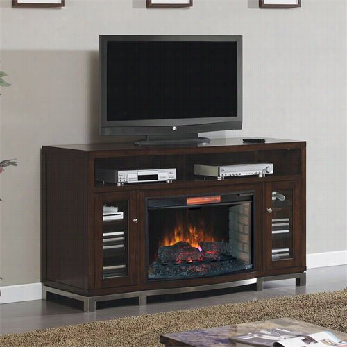 Classic Flame 32mm6439m-c247 Wesleyan Deluxe Electric Fiireplace Media Console In Meridian Cherry