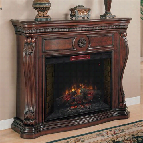 Classic Flame 33wm88 1-c232 Lexintgon Infrared E Lectric Fireplace Mantel In Emp Ire Cherry